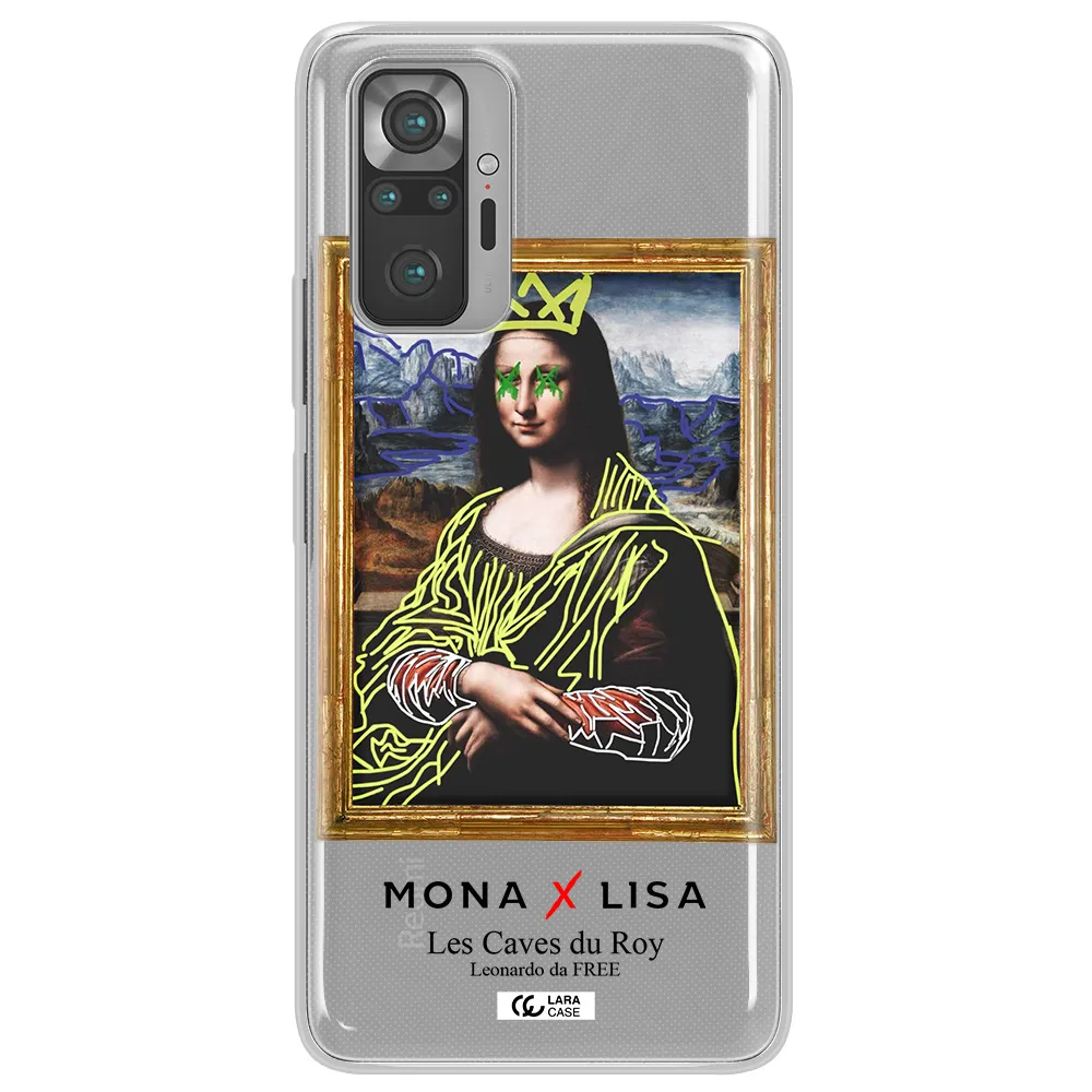 Monalisa Pop Art Xiaomi Note 10 Pro Clear TPU Case
