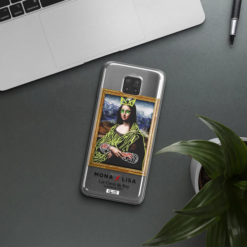 Monalisa Pop Art Xiaomi Note 9 Pro Clear TPU Case