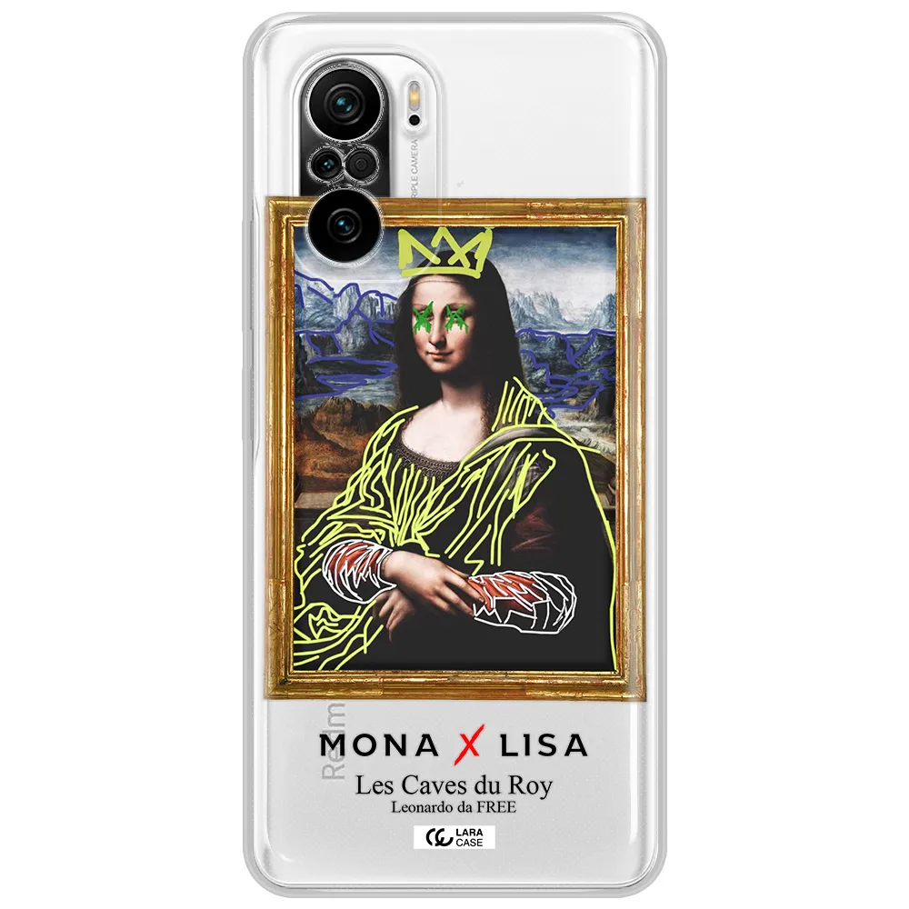 Monalisa Pop Art Xiaomi Poco F3 Clear Tpu Case