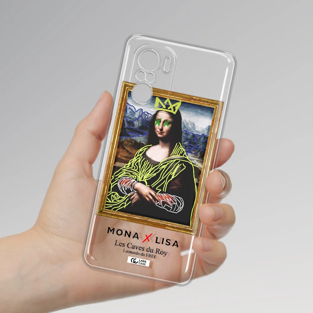 Monalisa Pop Art Xiaomi Poco F3 Clear Tpu Case