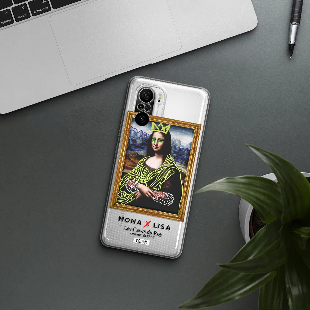 Monalisa Pop Art Xiaomi Poco F3 Clear Tpu Case