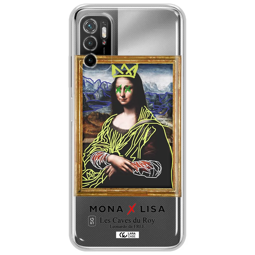 Monalisa Pop Art Xiaomi Poco M3 Pro Clear Tpu Case