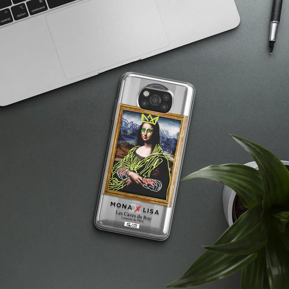 Monalisa Pop Art Xiaomi Poco X3 Clear TPU Case