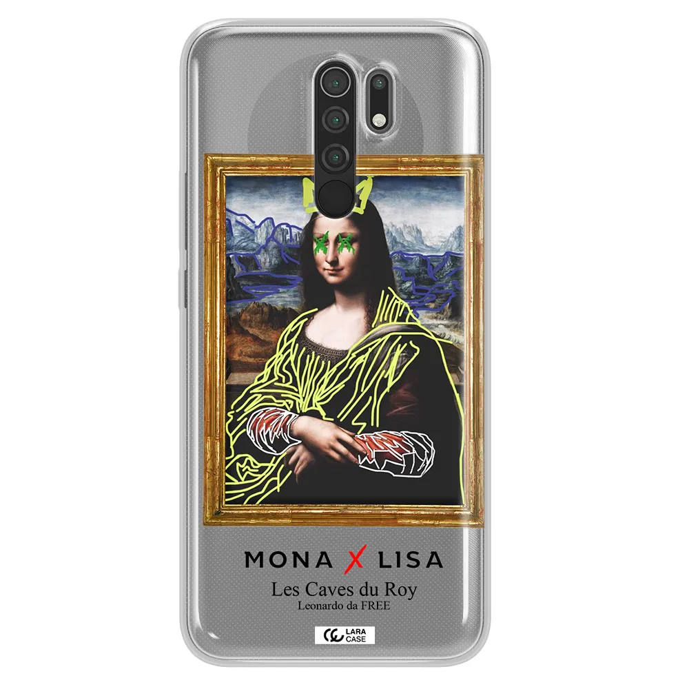 Monalisa Pop Art Xiaomi Redmi 9 Clear TPU Case