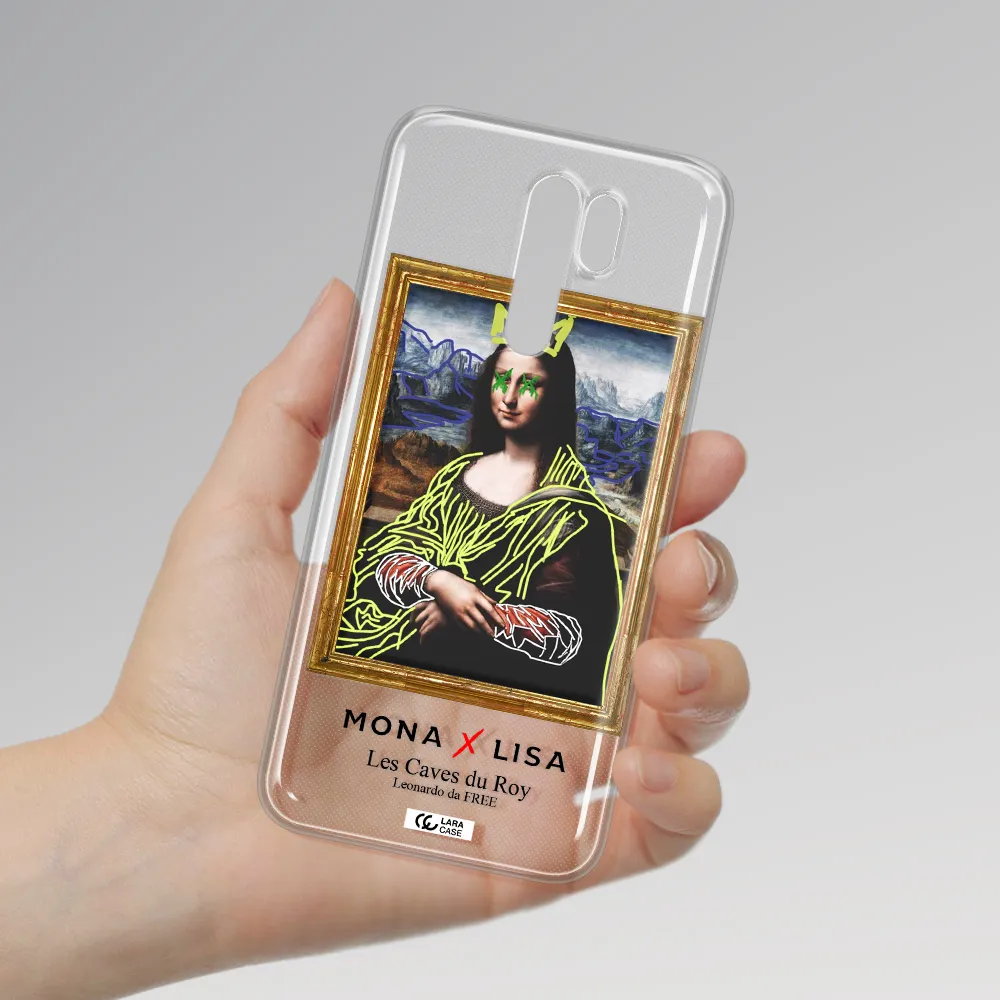 Monalisa Pop Art Xiaomi Redmi 9 Clear TPU Case
