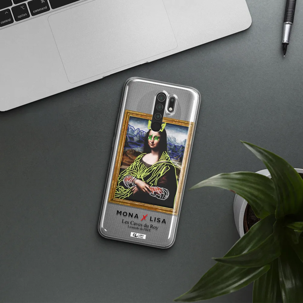 Monalisa Pop Art Xiaomi Redmi 9 Clear TPU Case