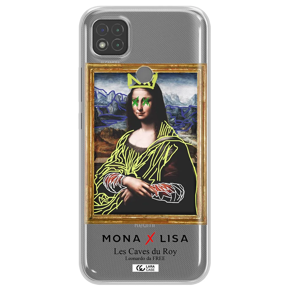 Monalisa Pop Art Xiaomi Redmi 9C Clear TPU Case