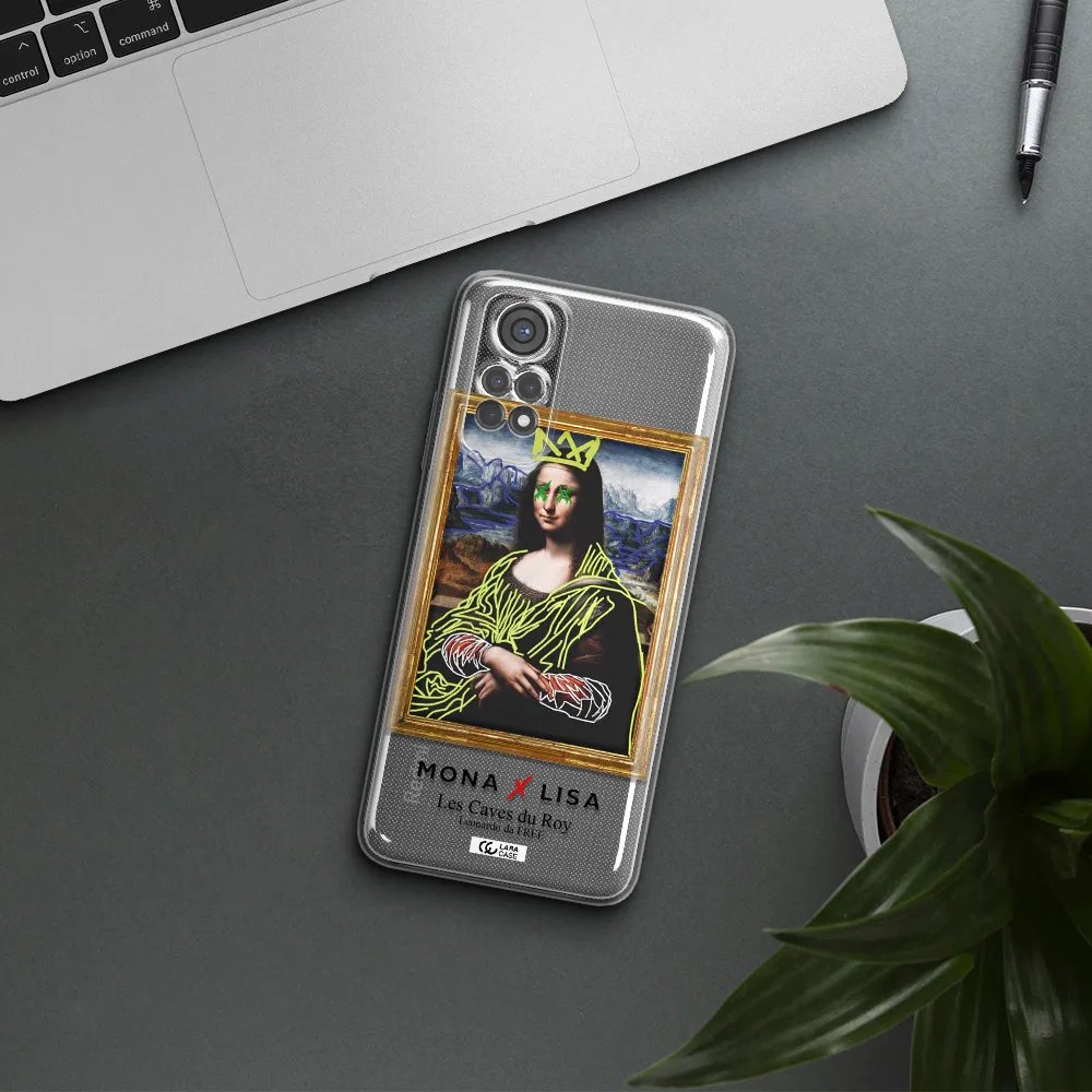 Monalisa Pop Art Xiaomi Redmi Note 11S Clear Tpu Case