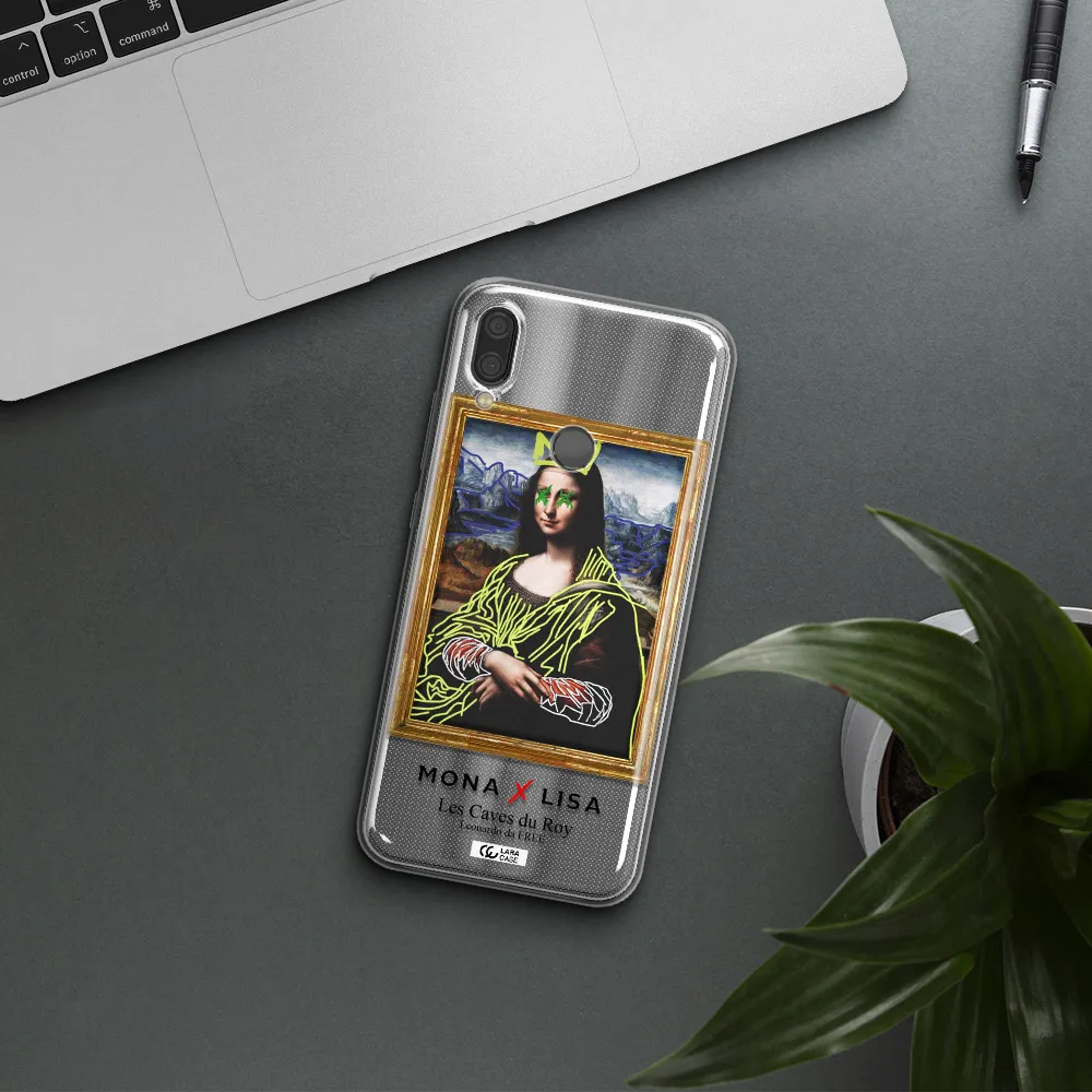 Monalisa Pop Art Xiaomi Redmi Note 7 Clear TPU Case