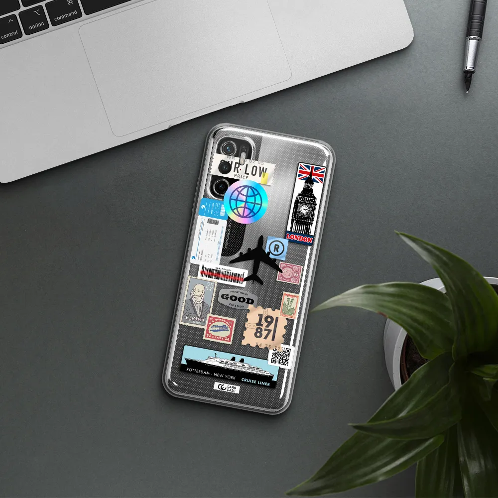 Stamp Stickers Xiaomi Poco M3 Pro Clear Tpu Case