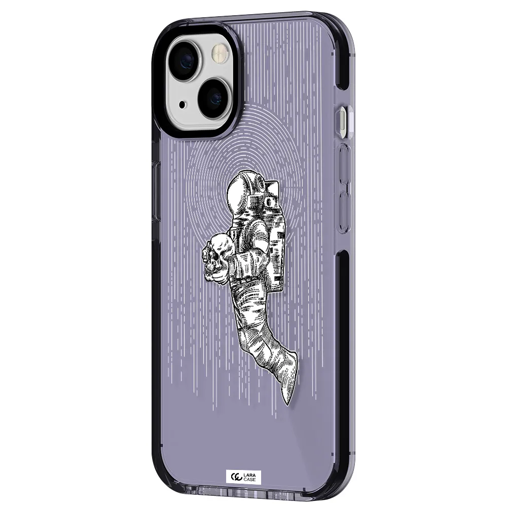 Astronaut Holding A Skull Apple iPhone 13 impact Lilac Case