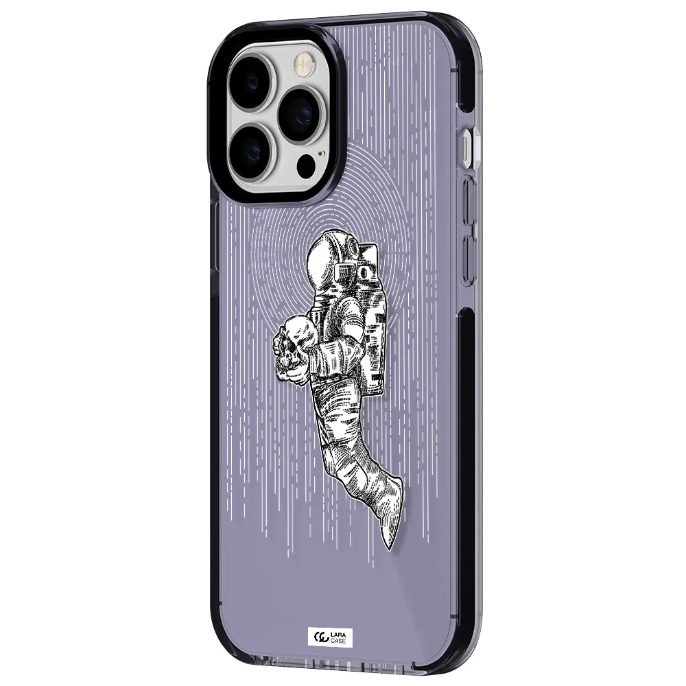 Astronaut Holding A Skull Apple iPhone 13 Pro Max impact Lilac Case