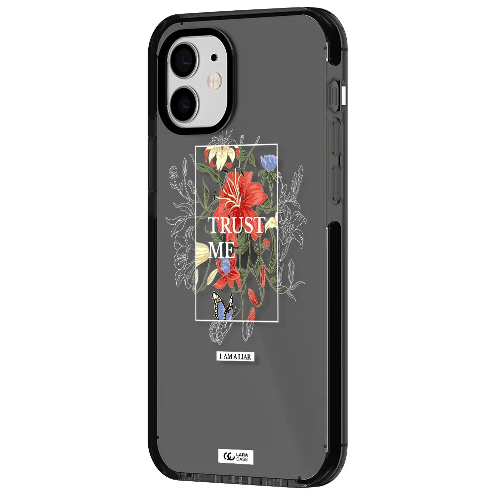 Trust Me Apple iPhone 11 impact Smoke Black Case