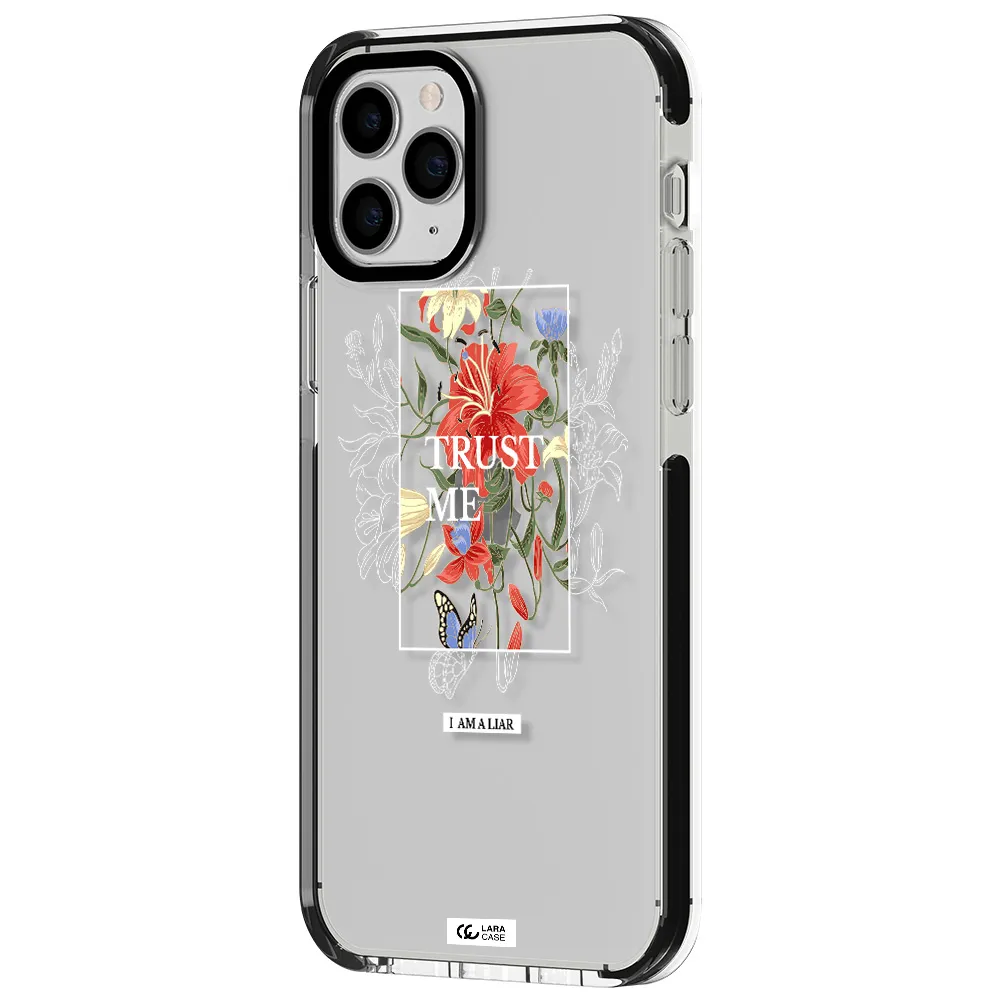 Trust Me Apple iPhone 11 pro impact black border Case