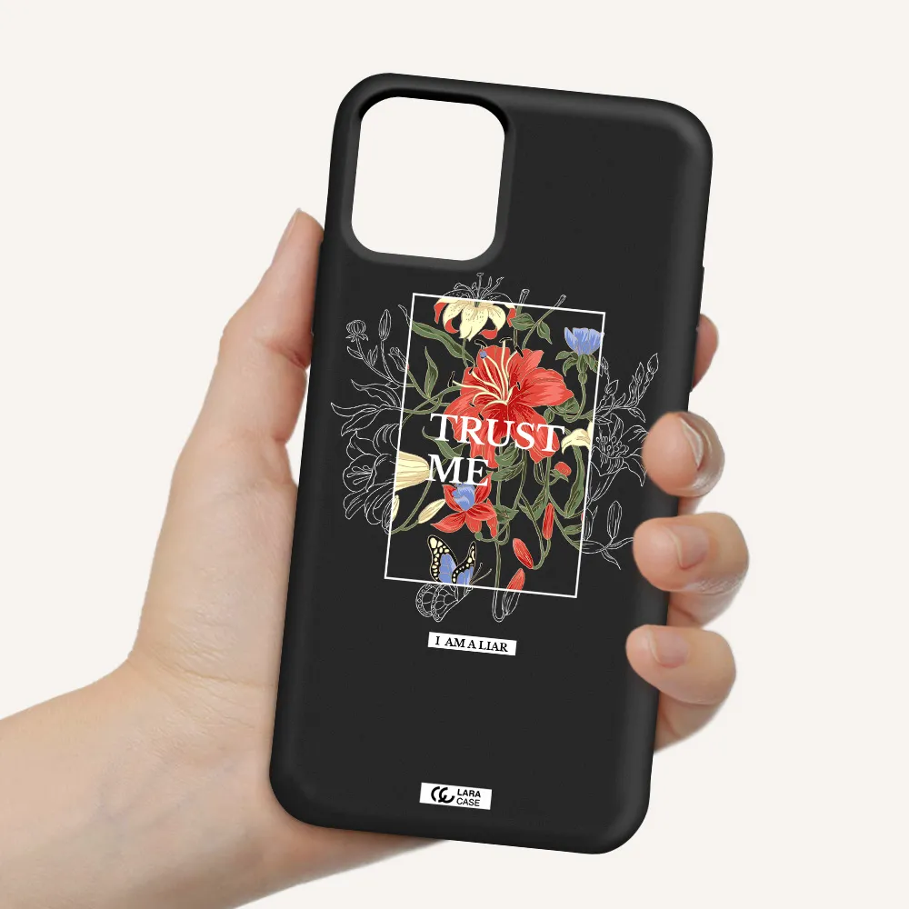 Trust Me Apple iPhone 11 pro max Silicone black Case