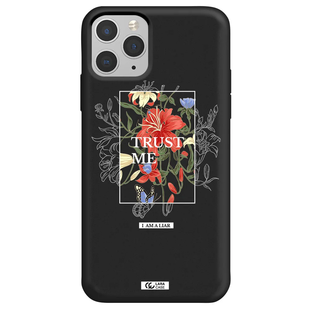 Trust Me Apple iPhone 11 pro Silicone black Case