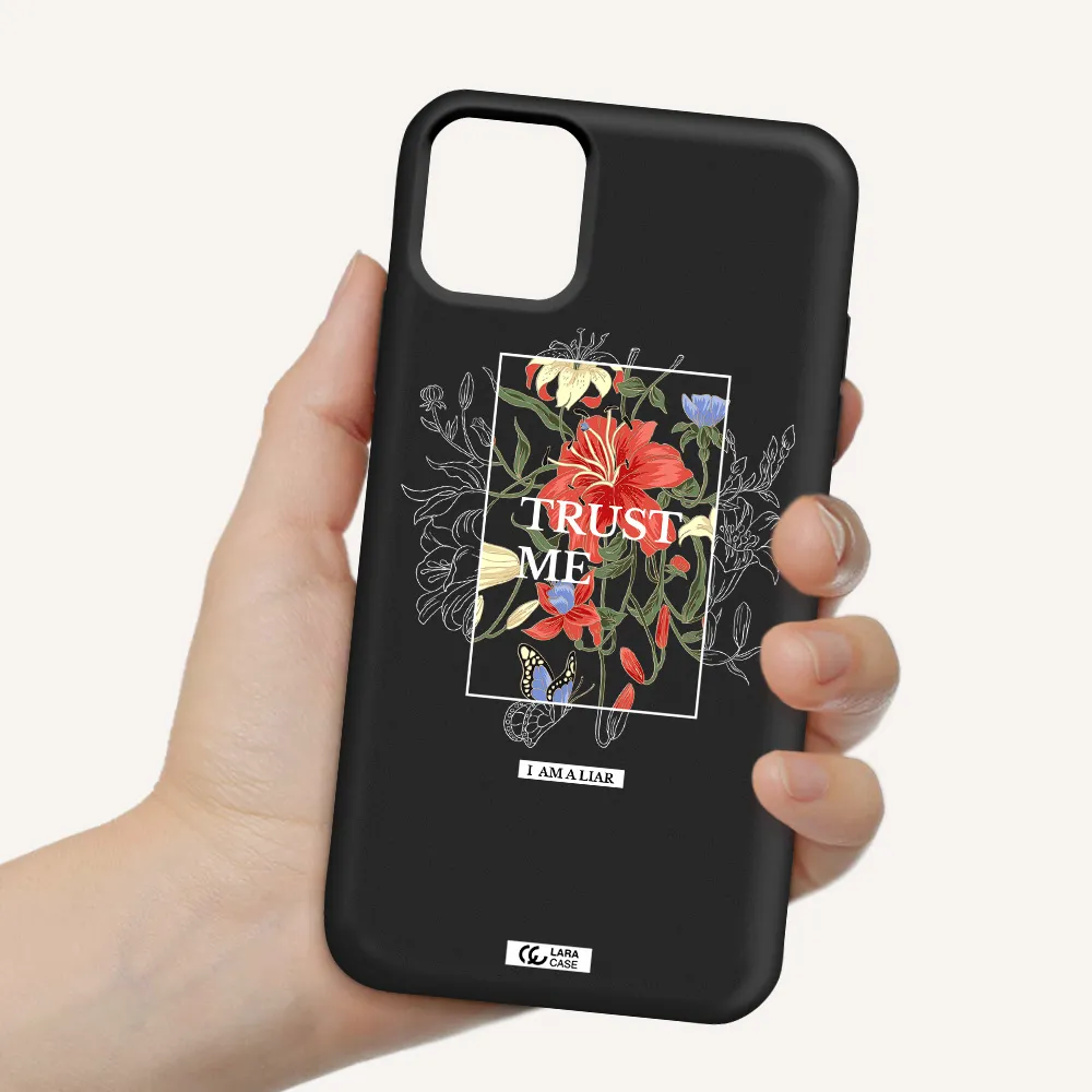 Trust Me Apple iPhone 11 Silicone black Case