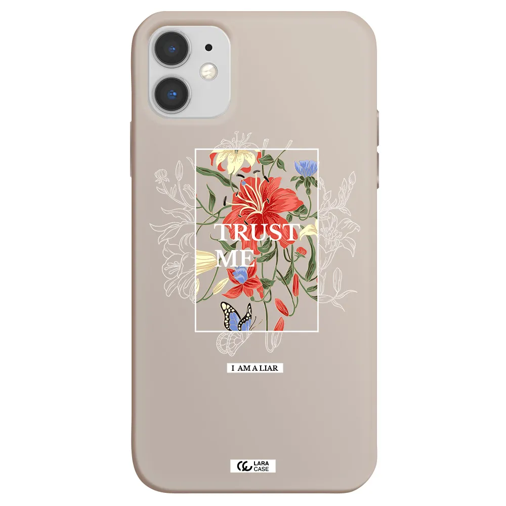 Trust Me Apple iPhone 11 Silicone Stone Case
