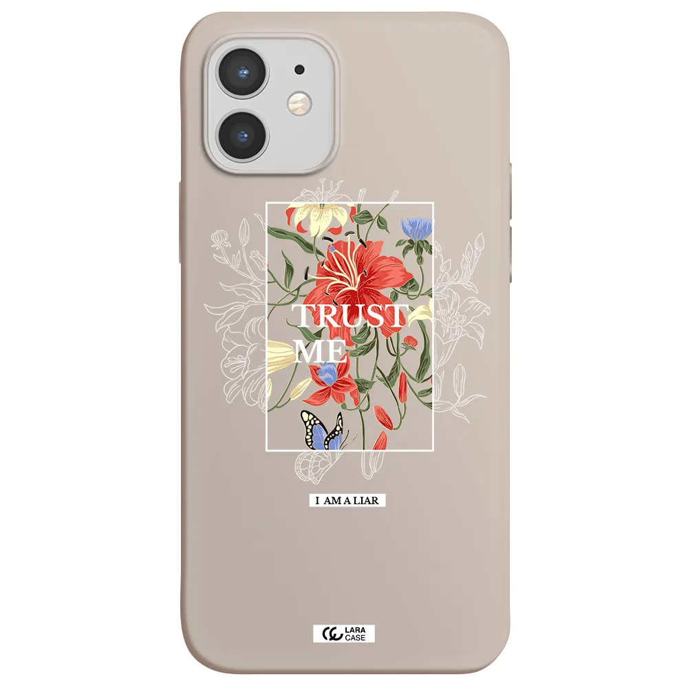 Trust Me Apple iPhone 12 mini Silicone Stone Case