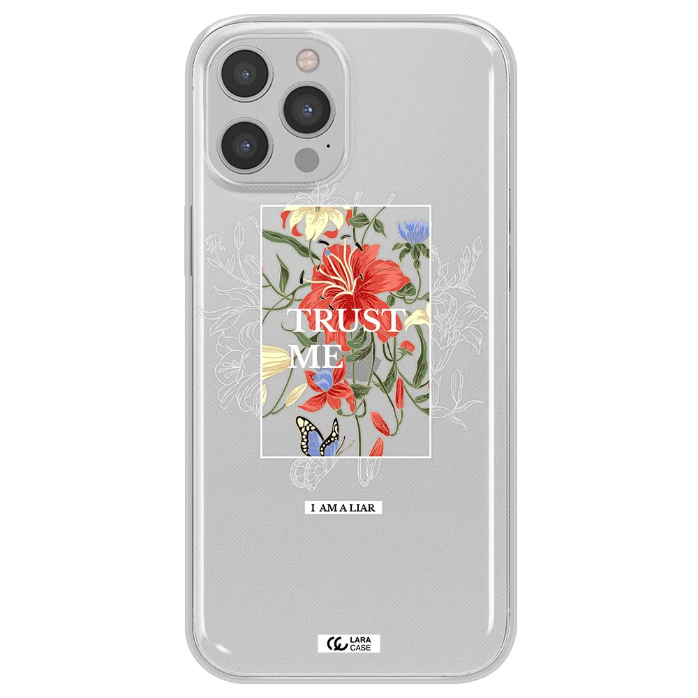 Trust Me Apple iPhone 12 pro max Clear TPU Case