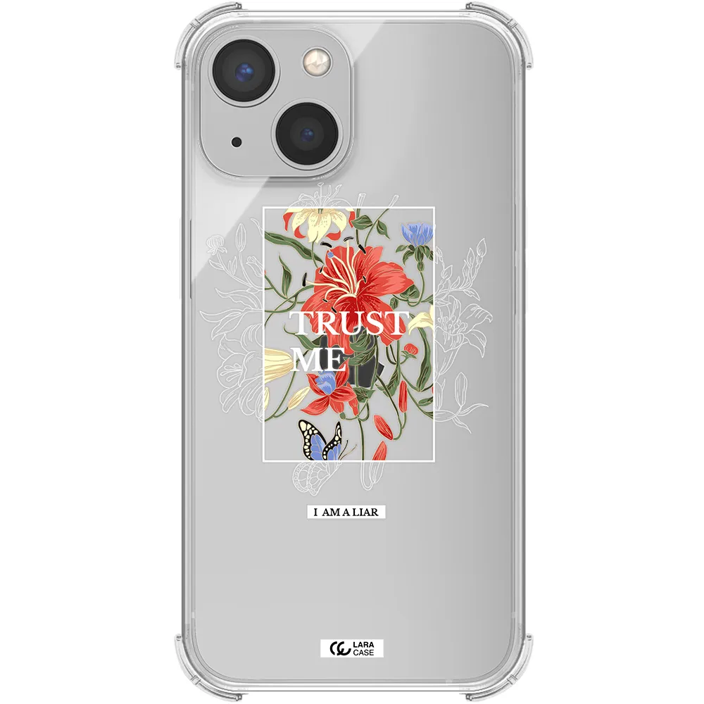 Trust Me Apple iPhone 13 Clear PC Case