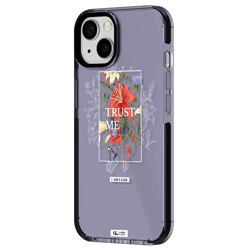 Trust Me Apple iPhone 13 impact Lilac Case