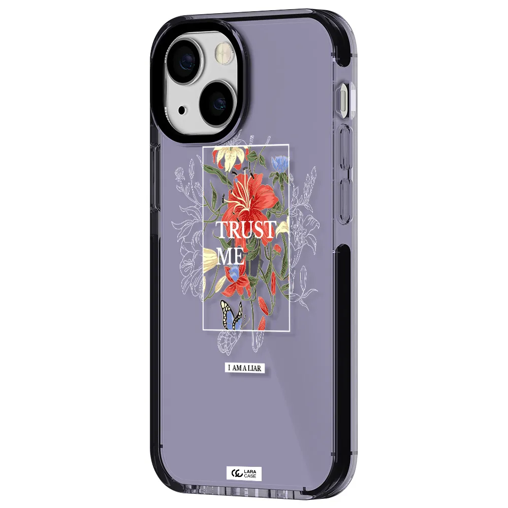 Trust Me Apple iPhone 13 mini impact Lilac Case