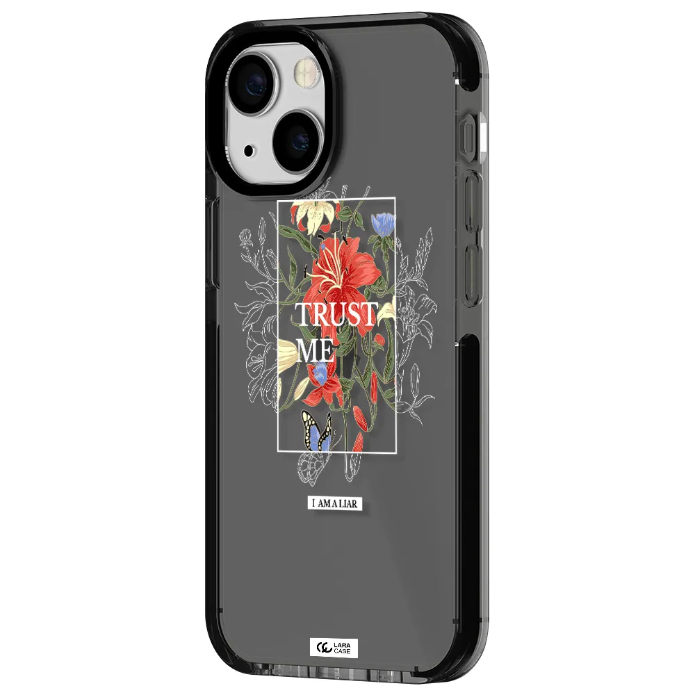 Trust Me Apple iPhone 13 mini impact Smoke Black Case