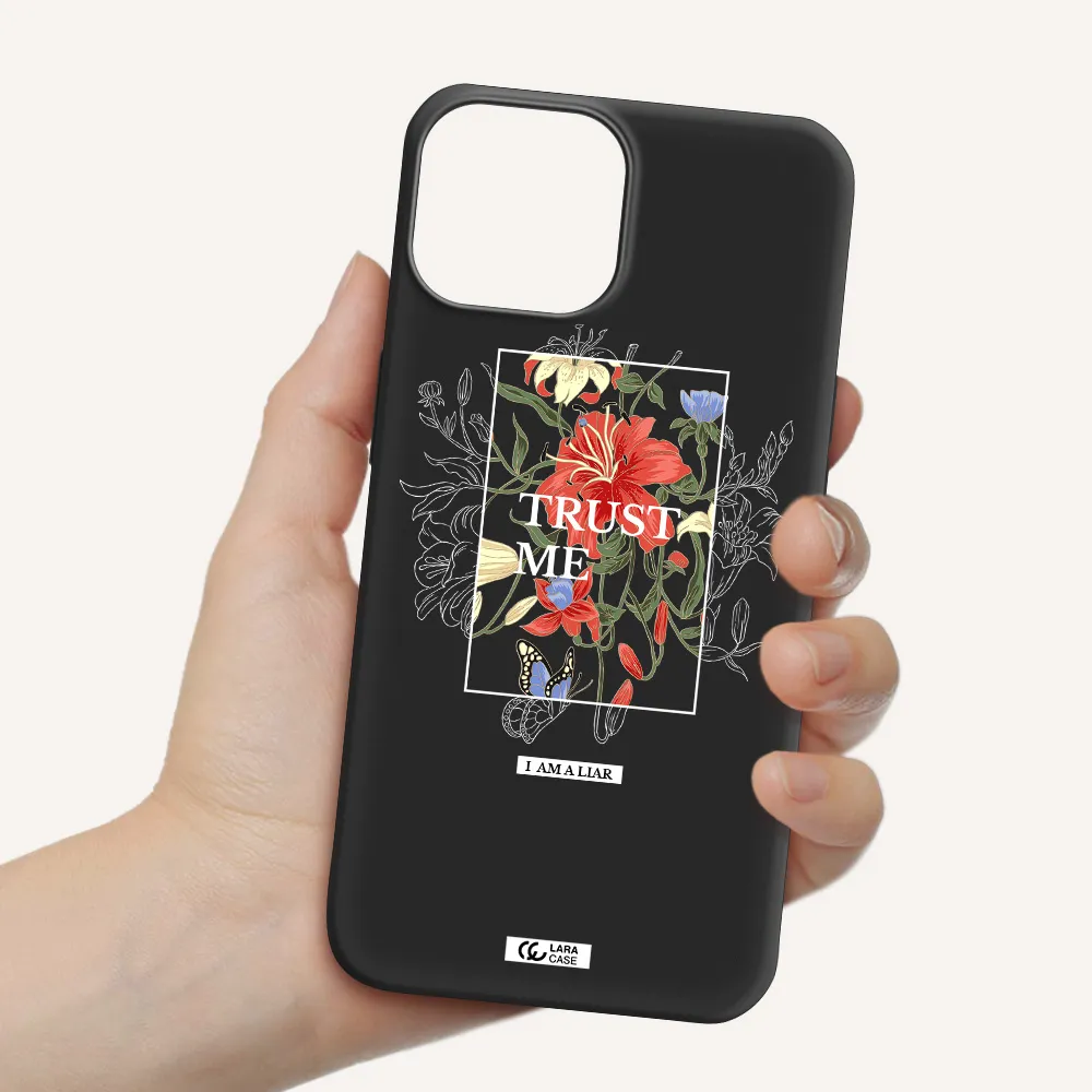 Trust Me Apple iPhone 13 mini Silicone black Case