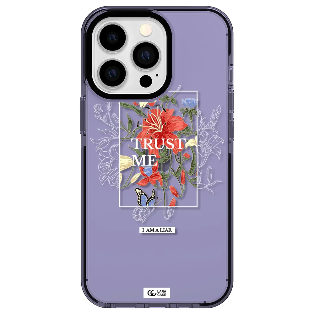 Trust Me Apple iPhone 13 Pro impact Lilac Case