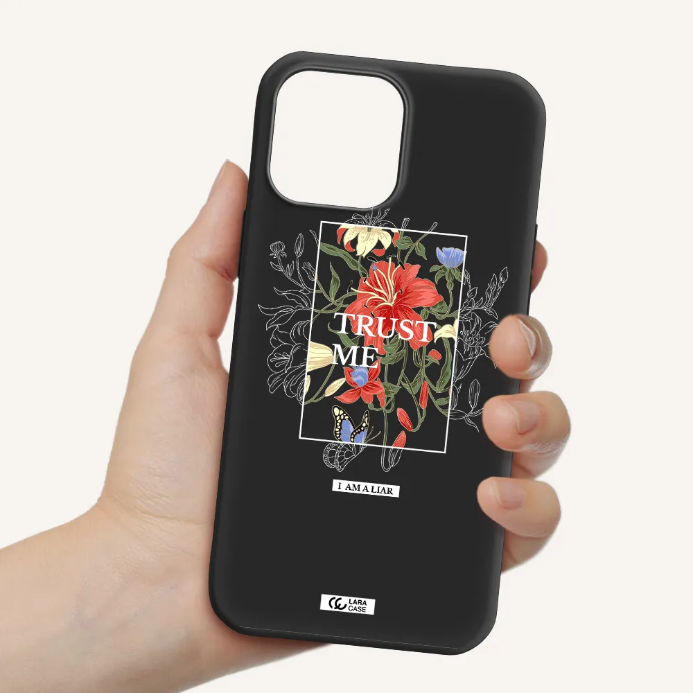 Trust Me Apple iPhone 13 Pro Silicone black Case