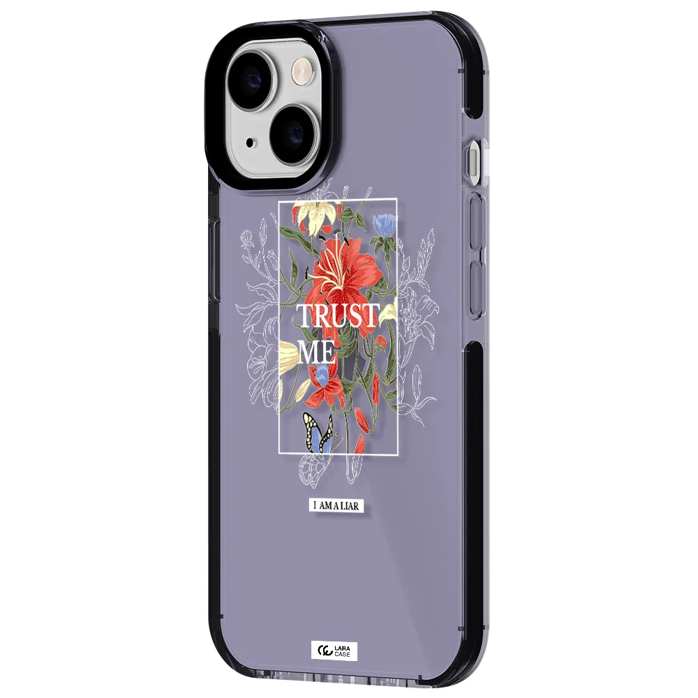 Trust Me Apple iPhone 14 impact Lilac Case