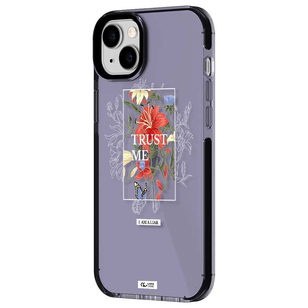 Trust Me Apple iPhone 14 plus impact Lilac Case