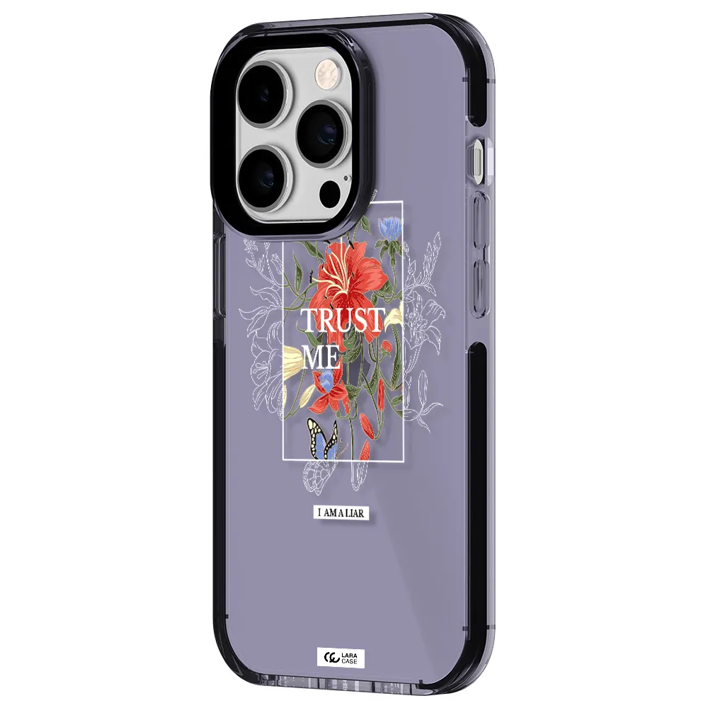 Trust Me Apple iPhone 14 pro impact Lilac Case