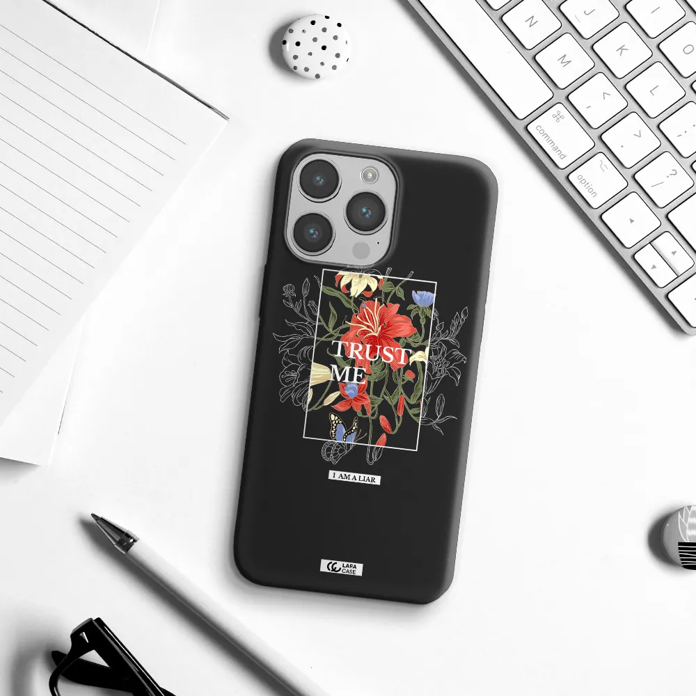 Trust Me Apple iPhone 14 pro Silicone black Case