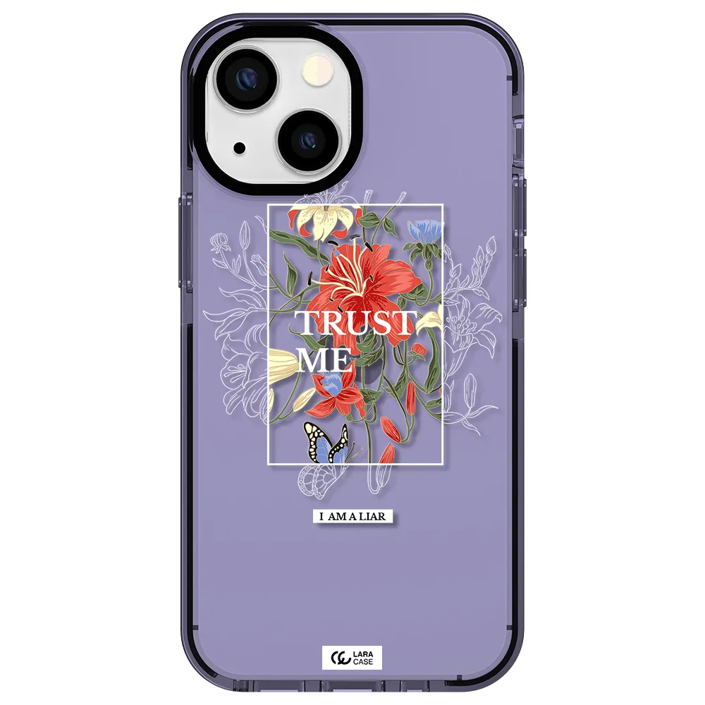 Trust Me Apple iPhone 15 impact Lilac Case