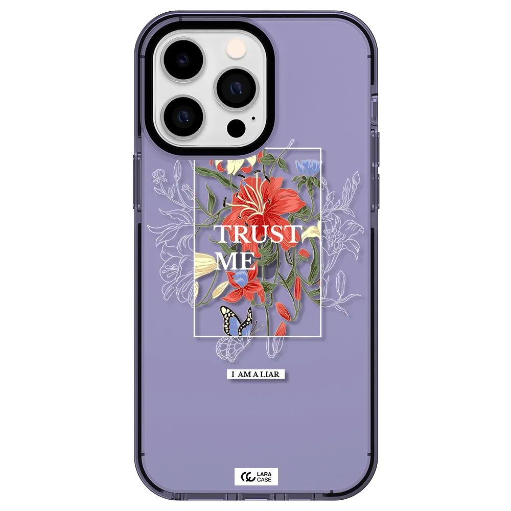 Trust Me Apple iPhone 15 Pro impact Lilac Case