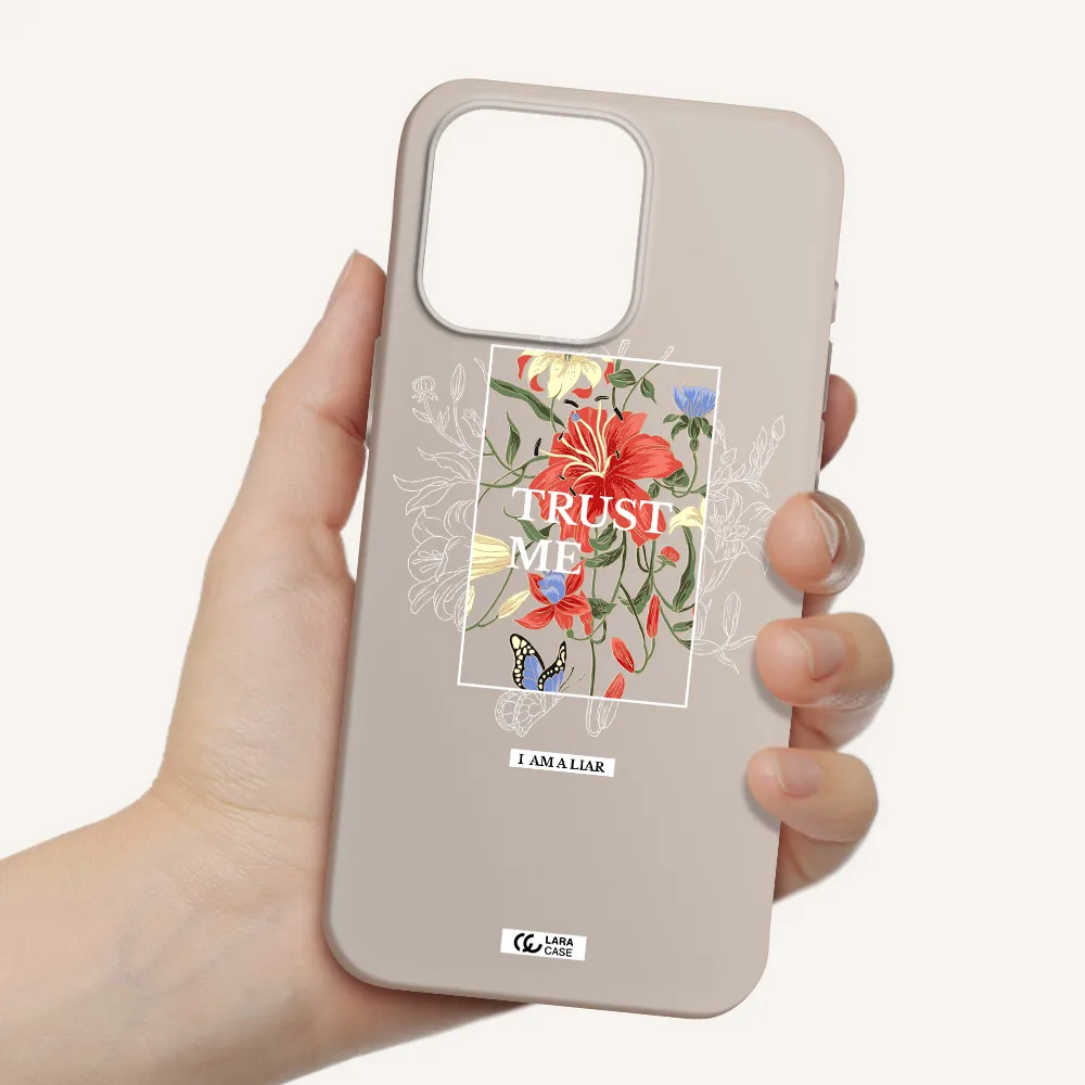 Trust Me Apple Iphone 15 Pro max Silicone Stone Case