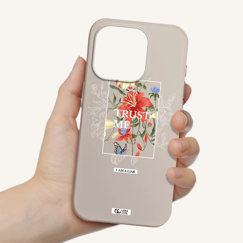 Trust Me Apple Iphone 15 Pro Silicone Stone Case