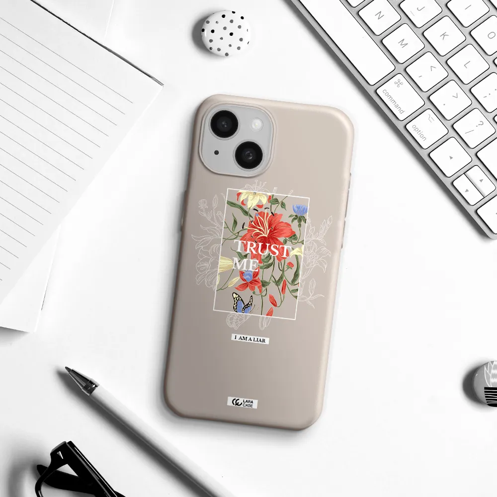 Trust Me Apple iPhone 15 Silicone Stone Case