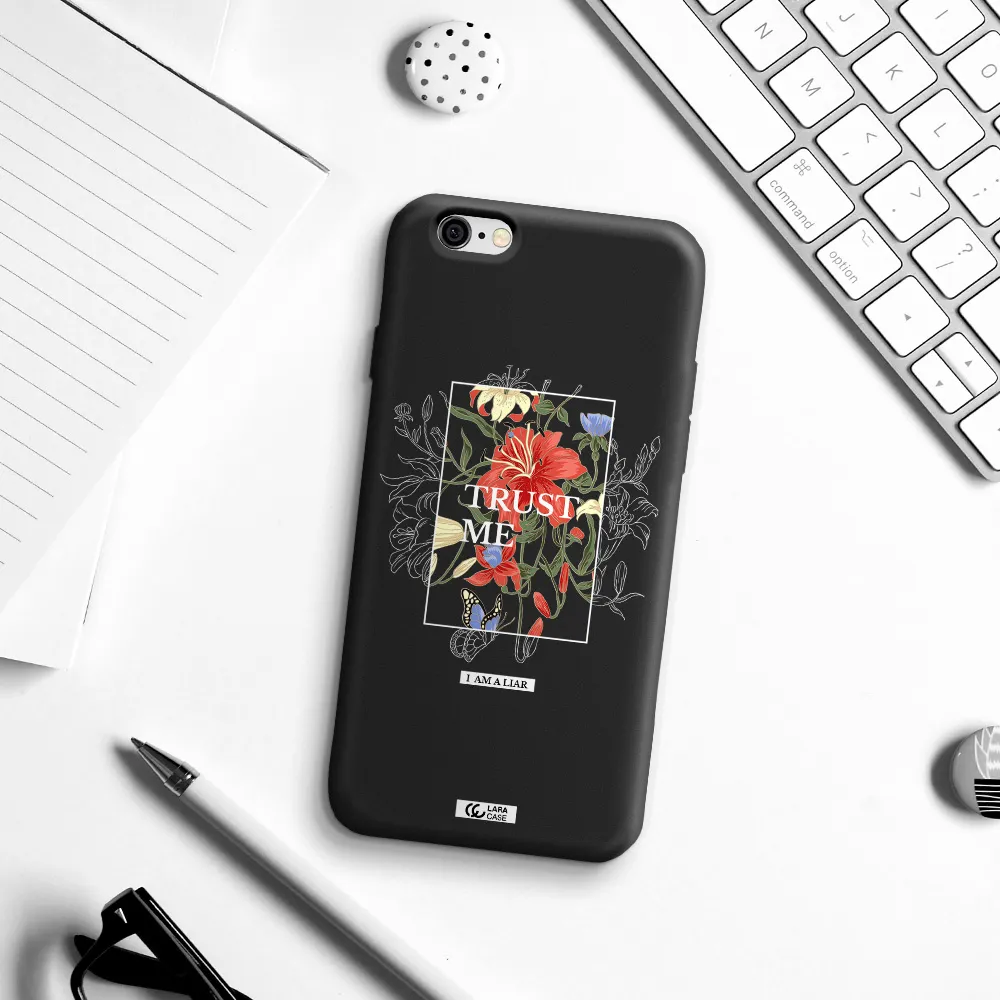 Trust Me Apple iPhone 6 Silicone black Case