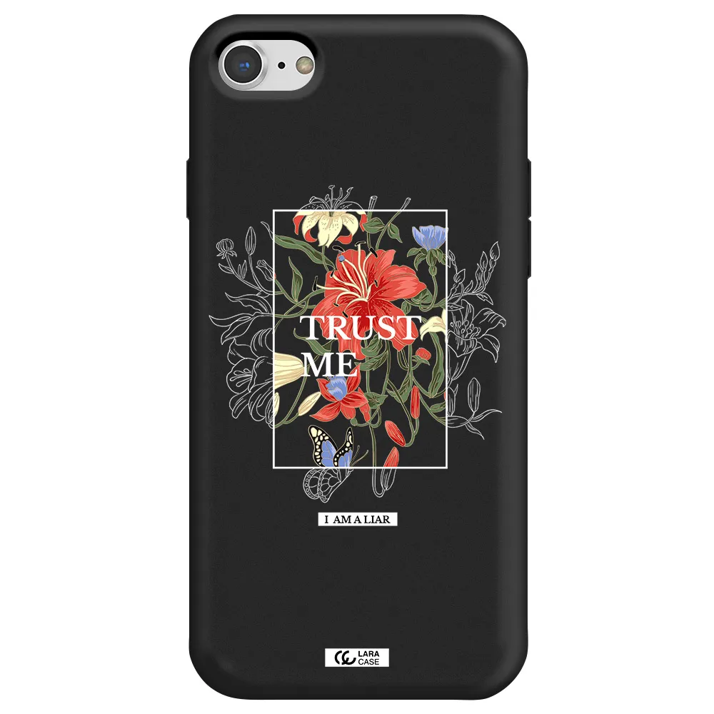 Trust Me Apple iPhone 7 Silicone black Case