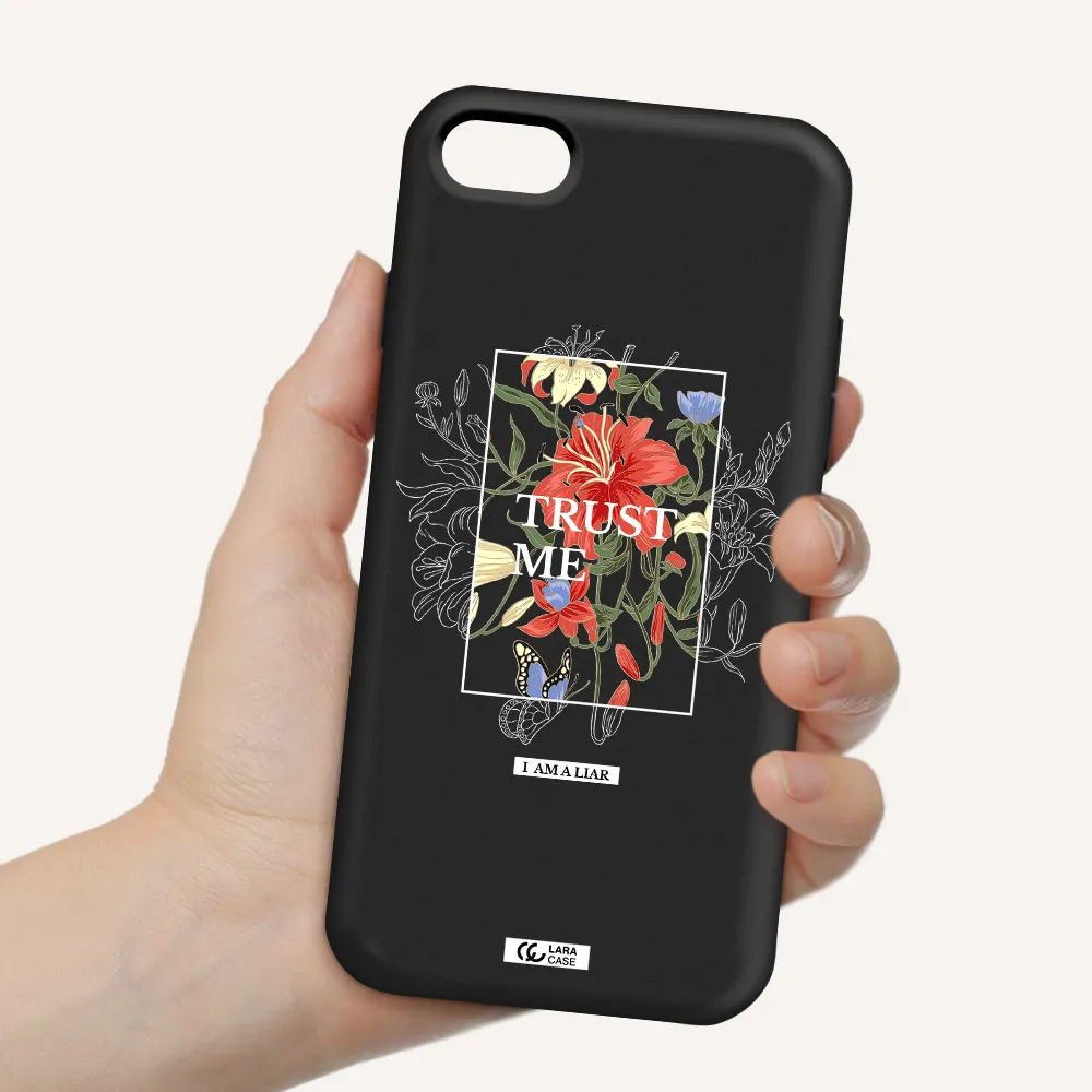 Trust Me Apple iPhone 7 Silicone black Case