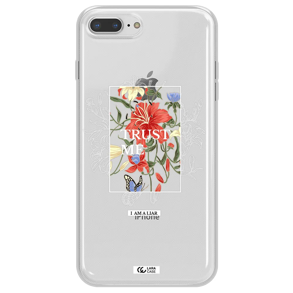 Trust Me Apple iPhone 8 plus Clear TPU Case