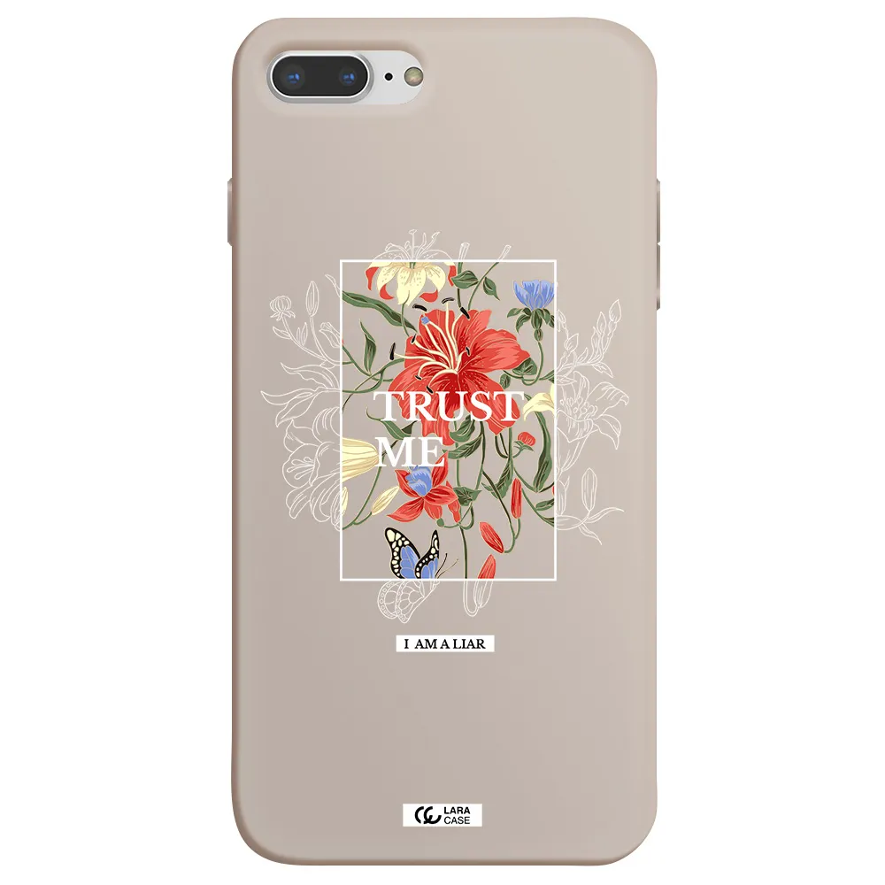 Trust Me Apple iPhone 8 plus Silicone Stone Case