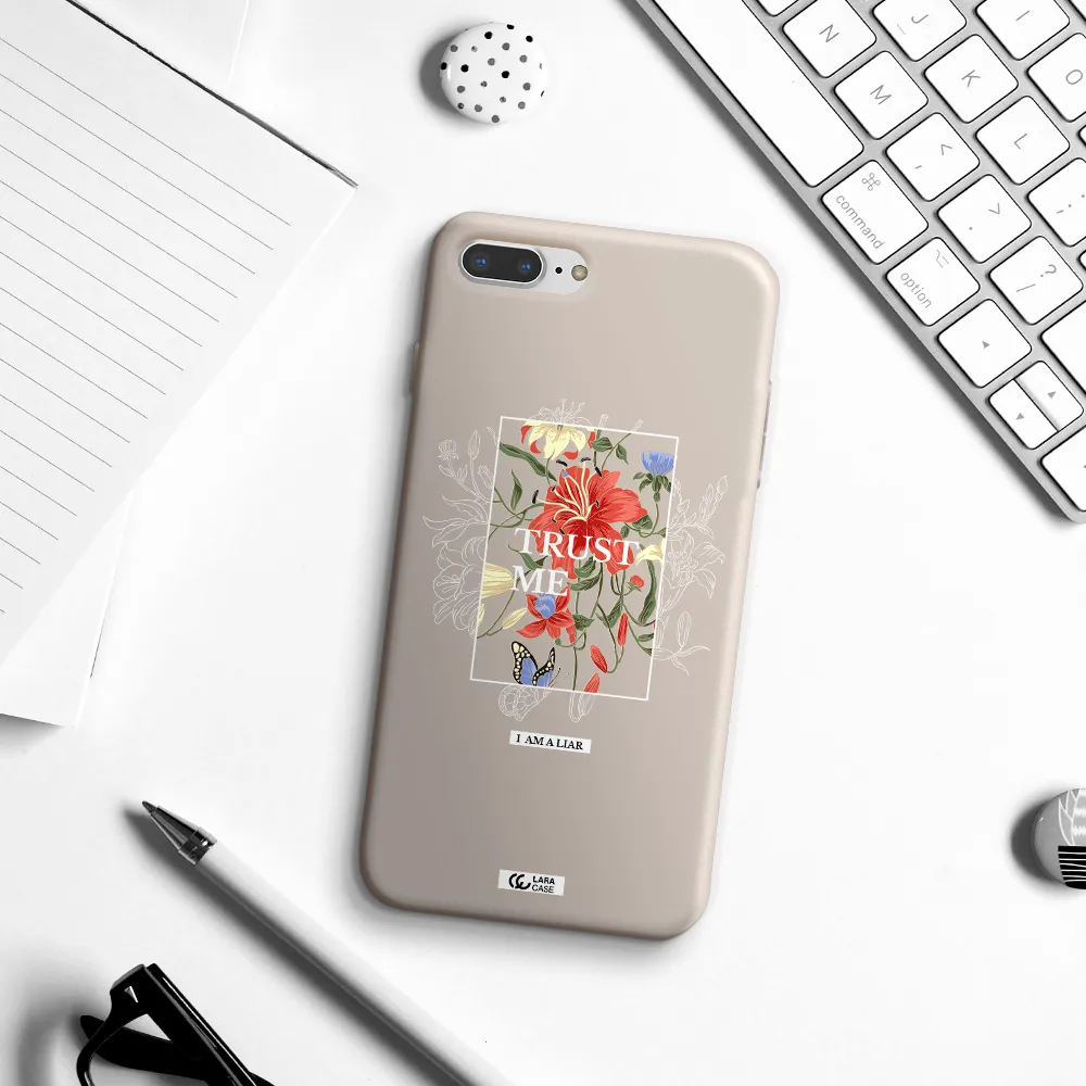 Trust Me Apple iPhone 8 plus Silicone Stone Case