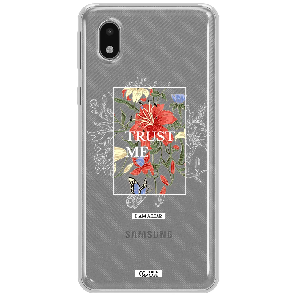 Trust Me Samsung A01 Core Clear Tpu Case