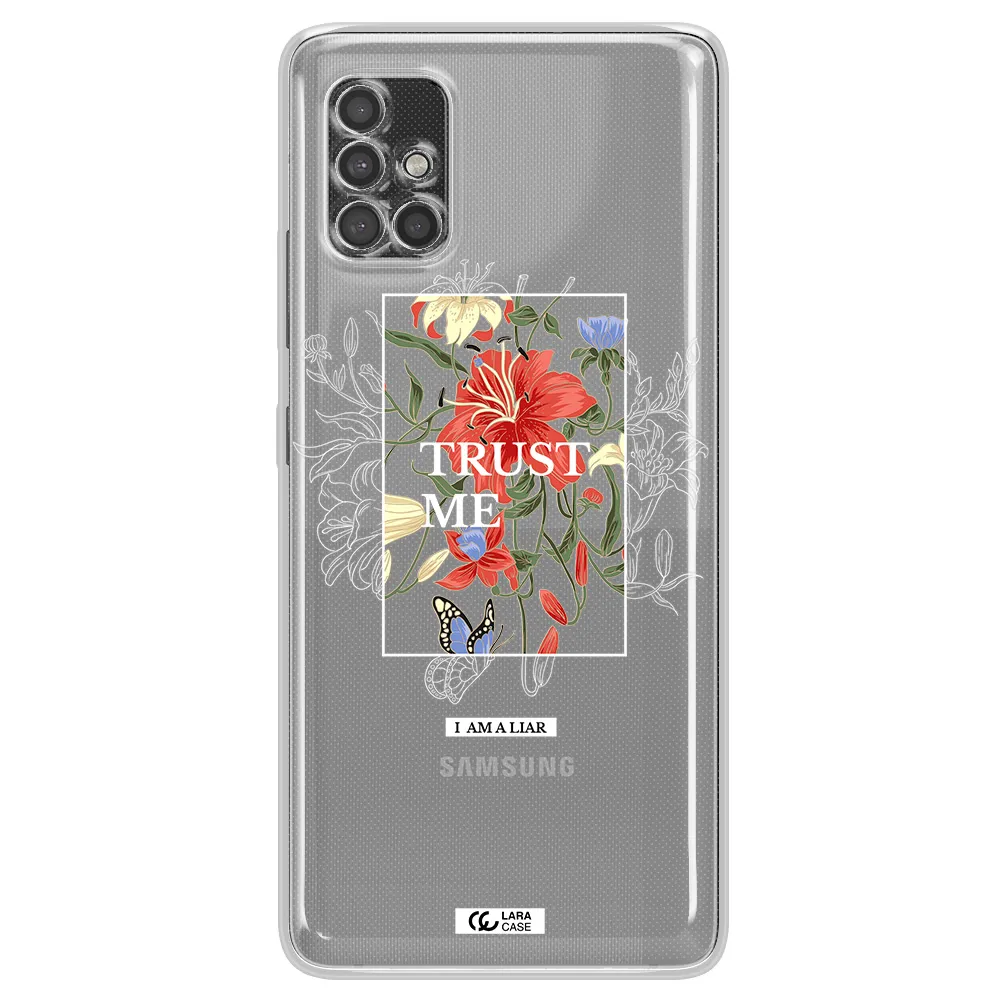 Trust Me Samsung A40S Clear Tpu Case