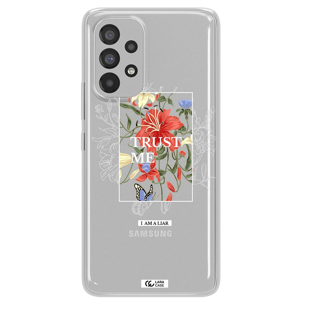 Trust Me Samsung A73 Clear TPU Case