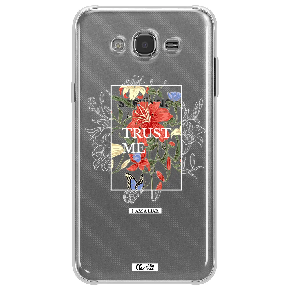 Trust Me Samsung J7 Clear TPU Case